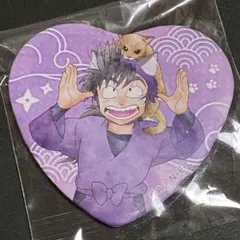 忍たま乱太郎 ナンジャタウン ハート缶バッジ 浜守一郎