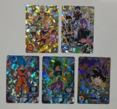 ドラゴンボールヒーローズ　UM6 CP5種セット