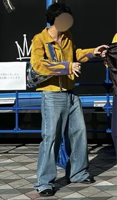 スエード フレイムデザイン ジャケット メンズ カジュアル