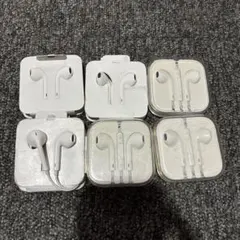 Apple 純正イヤフォン 6個セット
