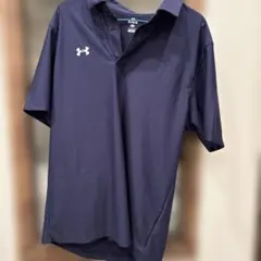 UNDER ARMOUR ポロシャツ ネイビー XL