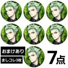 おまけ有】ツイステ ブレイジングジュエル 缶バッジ セベク オーロラカード