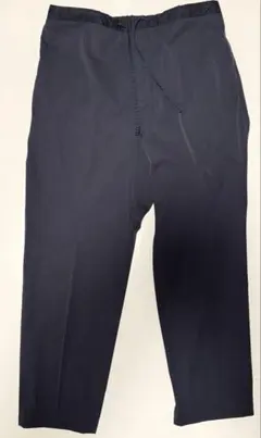 XLサイズ　JIL SANDER ストレッチ ツイルコットン　スラックス　紺色 XLサイズ JIL SANDER ストレッチ ツイルコットン スラックス 紺色