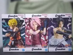 Grandista ナルト サクラ サスケ 3体セット