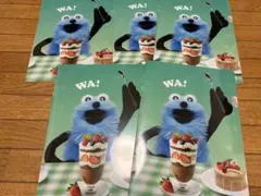 ファミマ　パペットスンスン　クリアファイル5枚セット