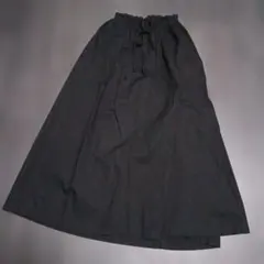 GAP ☆ブラック フレアロングスカート XXS