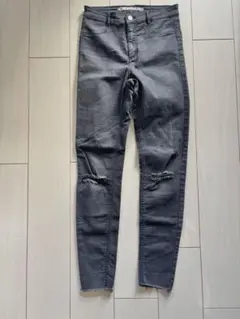 ZARA ダメージ加工 スキニーデニム EUR 38