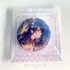 原神 雷電将軍 缶バッジa