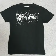 back number グランジロゴTシャツ ブラックのサムネイル