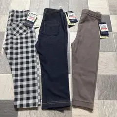 西松屋　ベビー服 パンツ 10分丈 3点セット