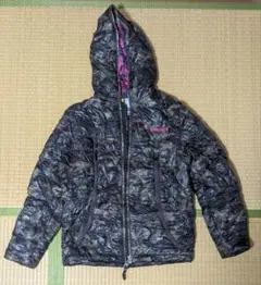 RUSTY 迷彩柄 フード付きダウンジャケット