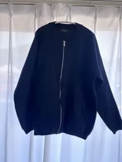 NANO UNIVERSE ネイビー ジャンパー