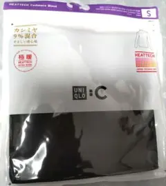 新品未使用 ユニクロ極暖ヒートテック カシミヤブレンドタートルネック T 長袖S