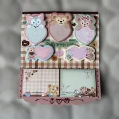 ダッフィ&フレンズ バレンタイン ふせんセット