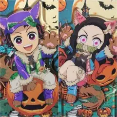 鬼滅の刃 ハロウィン アクリルスタンド⚔️竈門炭治郎 禰豆子️