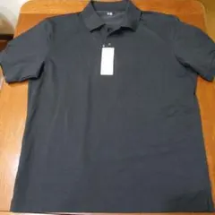 タグ付き未使用　ユニクロ紳士用ドライカノコポロシャツL