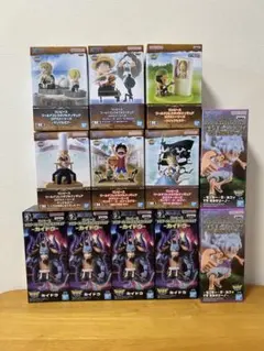 ワンピース ワーコレ 仲間の印だ 麦わらの一味 ビビ&カルー 7点セット