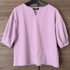 ナノユニバース　綺麗色カットソー