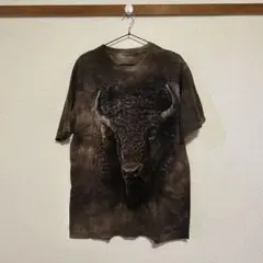 The Mountain バイソン Tシャツ ブラウン vintageのサムネイル