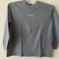 ILLS バックプリント長袖カットソー