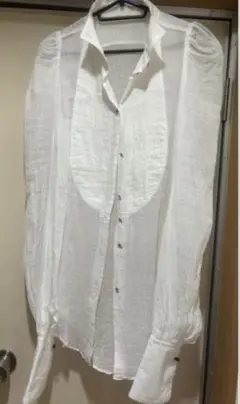 ifsixwasnine txs-4 ホワイトゼブラ蛇カフス　hyde着　シャツ ifsixwasnine txs-4 ホワイトゼブラ蛇カフス hyde着 シャツ