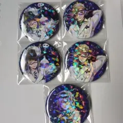 ツイステ缶バッチ ヴィル・シェーンハイト、ルークハント、エペル・フェルミエ