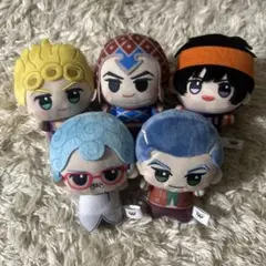 全5種 ジョジョの奇妙な冒険 黄金の風 ちびぐるみ vol.1 ぬいぐるみ
