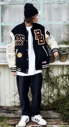 DEAR LAUREL スタジャン Brooklyn Banks
