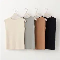 NETENE コンフィニットリブタンク ナチュラル