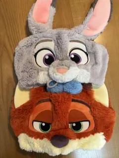 ジュディ・ホップス&ニック・ワイルド キャラクター帽子