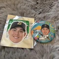 福岡ソフトバンクホークス 野村勇 缶バッジ 2種セット - メルカリ
