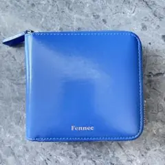 Fennec フェネック 二つ折り財布 ジッパーウォレット ブルー 青 韓国のサムネイル