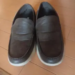 CHO KARU ダークブラウン ローファー