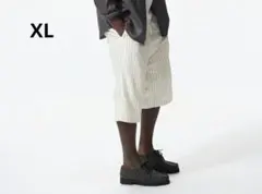 【新品】UNIQLOステテコ／リラックスフィットXLオフホワイト