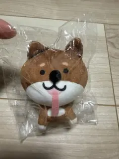 舌出し 柴犬 マスコット ぬいぐるみ　近藤晃央グッズ