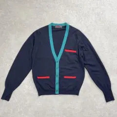 70s ヴィンテージ 英国製 ジョン スメドレー カーディガン ニット