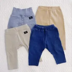ベビー服ズボン4点セット80サイズ UNIQLO/futa futa/デビロック
