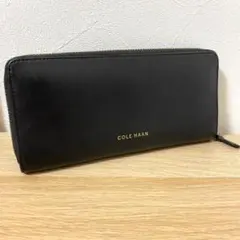 美品 コールハーン COLE HAAN ラウンドファスナー 本革 レザー 長財布のサムネイル