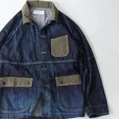 SCISSORM 岡山児島製 カバーオールジャケット デニムジャケット