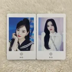 NiziU リオ Light it Up フォトカード セット