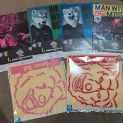 MWAM マンウィズ 一番くじ J賞2点 I賞4点セット まとめ売り タオル等