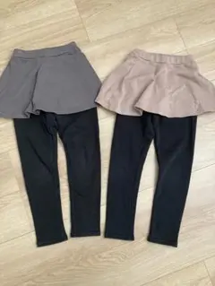 エバークローゼット　裏起毛 スカッツ 2枚