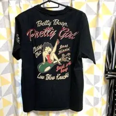 Low Blow KnuckleBetty Boop Tシャツ ブラックMサイズのサムネイル