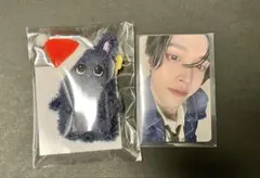 RIIZE 109ポップアップ 指人形キーホルダー 特典トレカ　ウォンビン