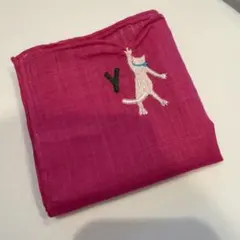 CLASSICStheSmallLuxury HIKKOMI ハンカチ ねこ