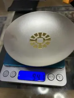 純銀製　盃 94.1g 共布桐箱付き 昭和レトロ 当時物 記念品　SILVERのサムネイル