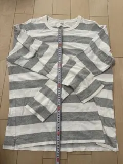 ストライプ　長袖Tシャツ