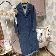 AZUL by moussy デニムロングジャケット S