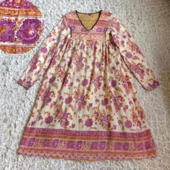 希少美品 ドルチェ&ガッバーナ ワンピース ペイズリー 総柄 ストレッチ