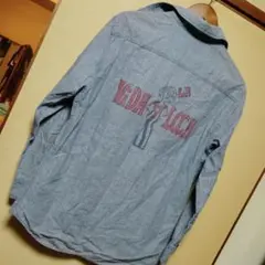 Patti (パティ)デニム風 綿 シャツ メンズ M